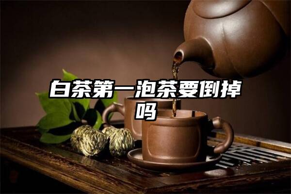 白茶第一泡茶要倒掉吗