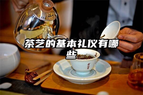 茶艺的基本礼仪有哪些