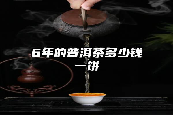 6年的普洱茶多少钱一饼