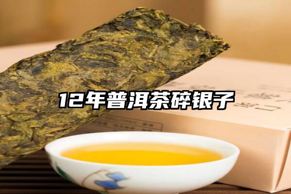 12年普洱茶碎银子