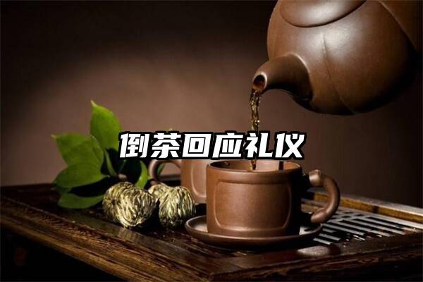 倒茶回应礼仪