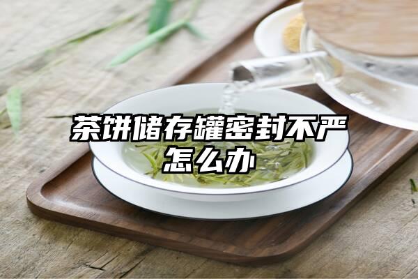 茶饼储存罐密封不严怎么办