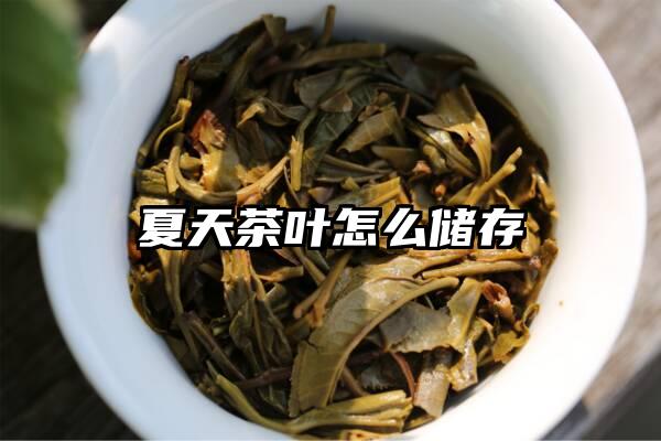 夏天茶叶怎么储存