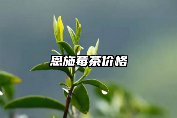 恩施莓茶价格