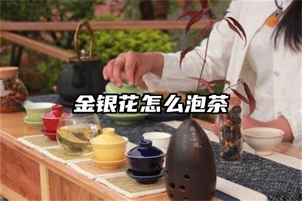 金银花怎么泡茶