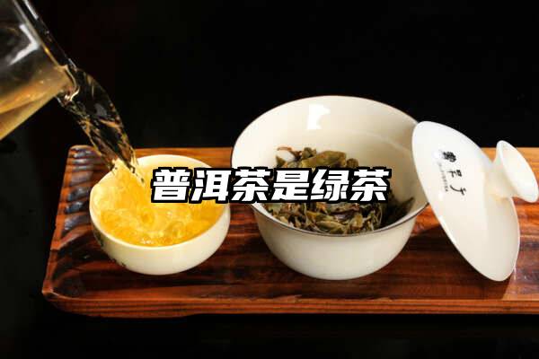 普洱茶是绿茶