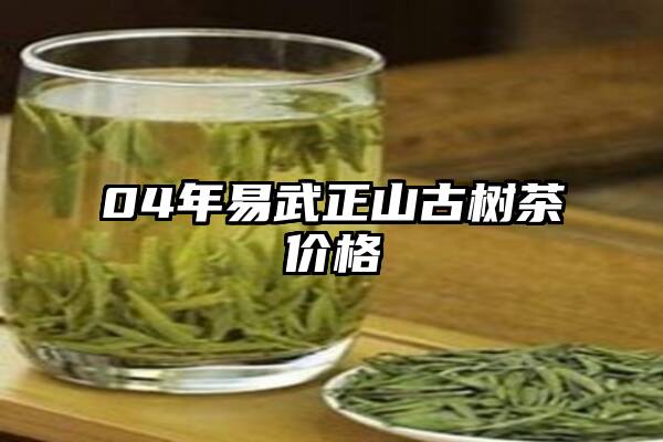 04年易武正山古树茶价格