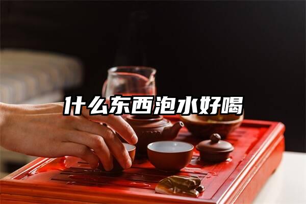 什么东西泡水好喝