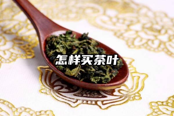 怎样买茶叶