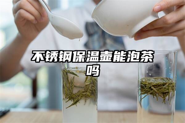 不锈钢保温壶能泡茶吗