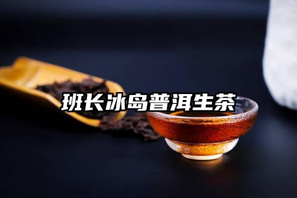 班长冰岛普洱生茶