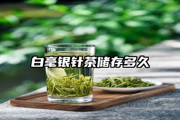 白毫银针茶储存多久