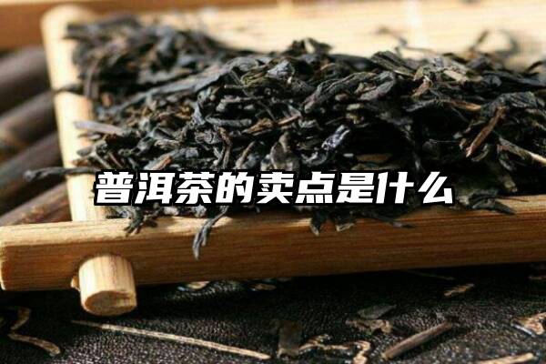 普洱茶的卖点是什么