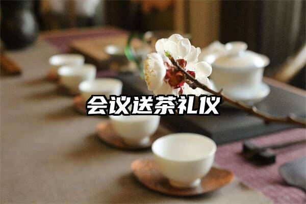 会议送茶礼仪