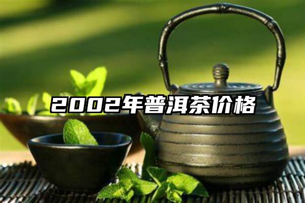 2002年普洱茶价格