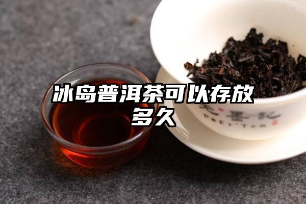 冰岛普洱茶可以存放多久