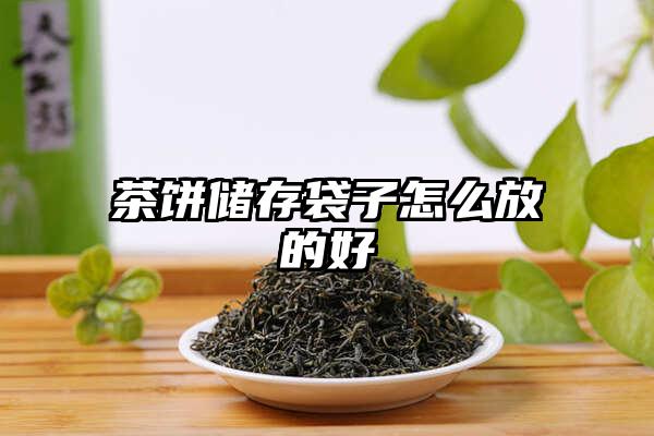 茶饼储存袋子怎么放的好