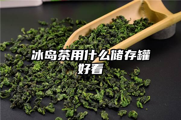 冰岛茶用什么储存罐好看