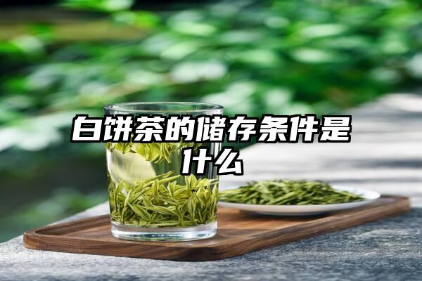 白饼茶的储存条件是什么