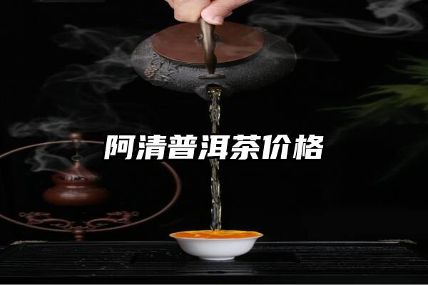 阿清普洱茶价格