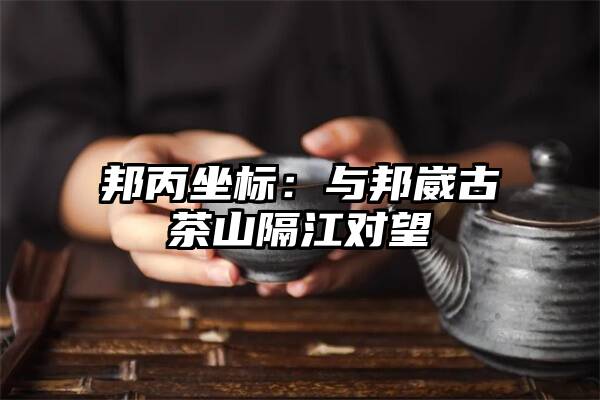 邦丙坐标：与邦崴古茶山隔江对望