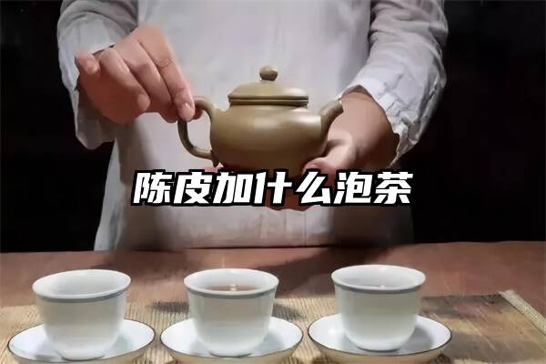 陈皮加什么泡茶