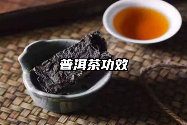 普洱茶功效