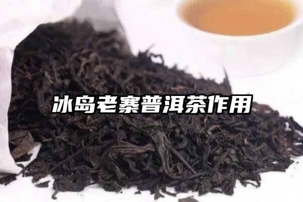 冰岛老寨普洱茶作用