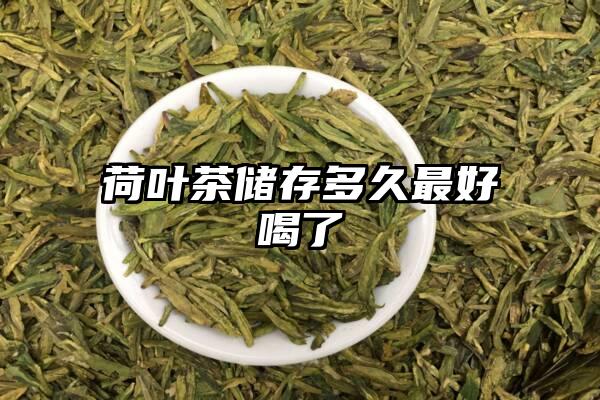 荷叶茶储存多久最好喝了