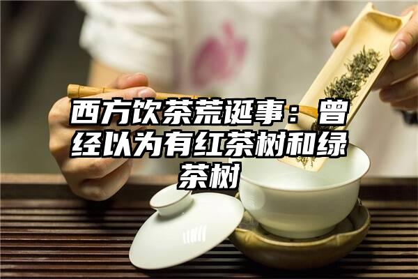 西方饮茶荒诞事：曾经以为有红茶树和绿茶树