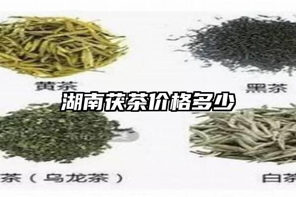 湖南茯茶价格多少