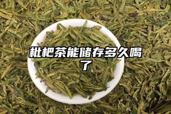 枇杷茶能储存多久喝了