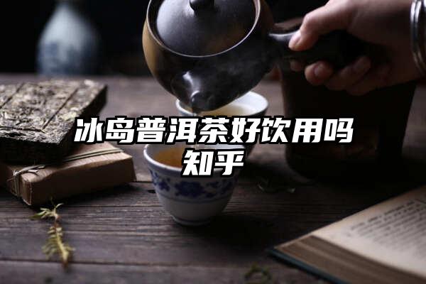 冰岛普洱茶好饮用吗知乎