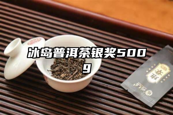 冰岛普洱茶银奖500g