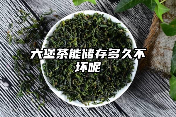 六堡茶能储存多久不坏呢