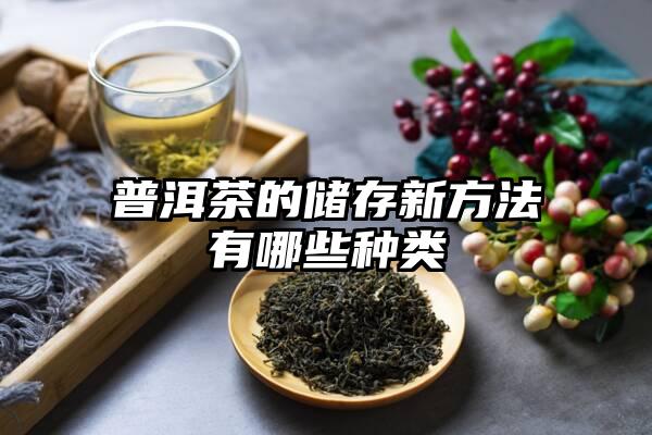 普洱茶的储存新方法有哪些种类