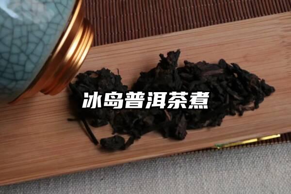 冰岛普洱茶煮