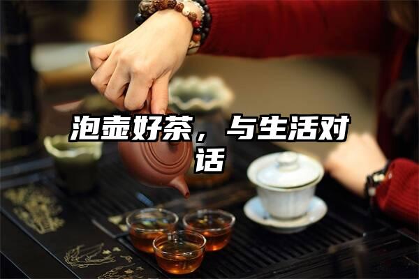 泡壶好茶，与生活对话