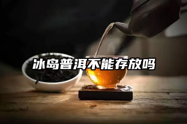 冰岛普洱不能存放吗