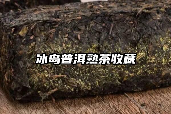 冰岛普洱熟茶收藏