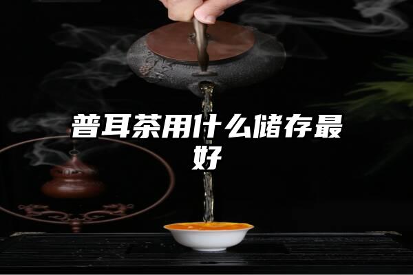 普耳茶用什么储存最好