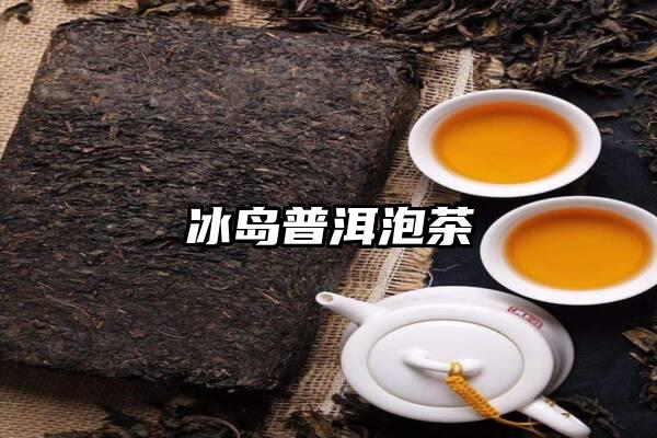 冰岛普洱泡茶