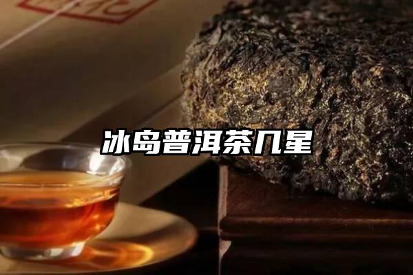 冰岛普洱茶几星