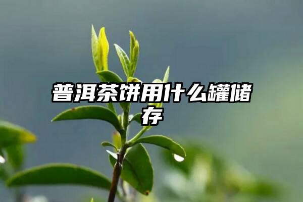 普洱茶饼用什么罐储存