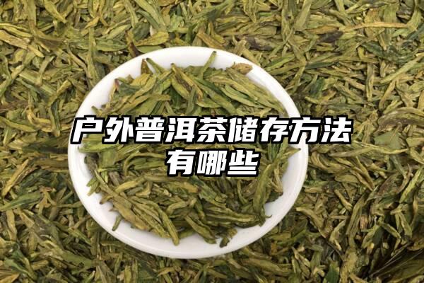 户外普洱茶储存方法有哪些