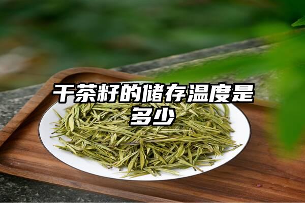 干茶籽的储存温度是多少