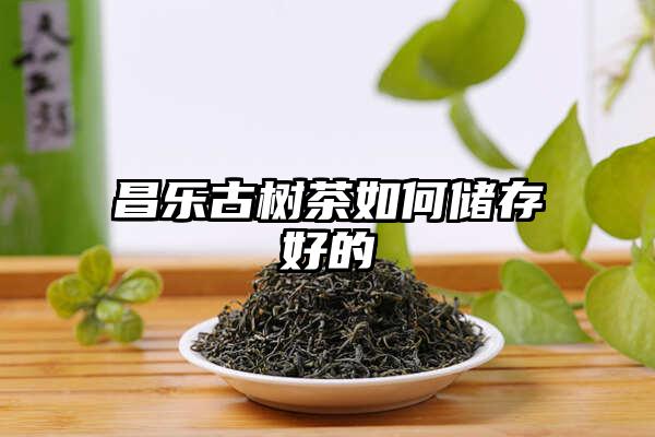 昌乐古树茶如何储存好的