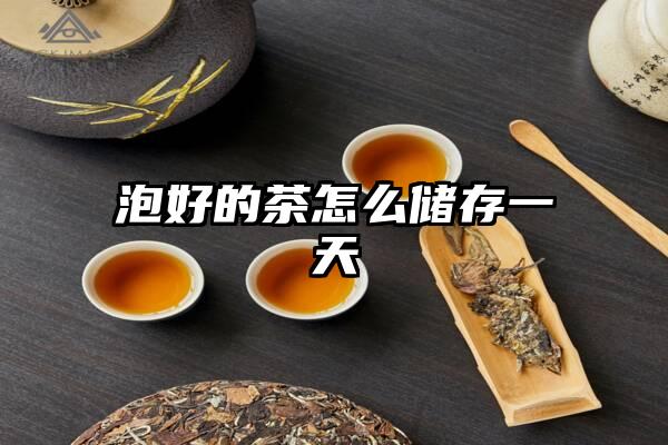 泡好的茶怎么储存一天