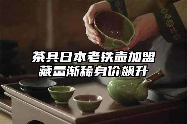 茶具日本老铁壶加盟藏量渐稀身价飙升