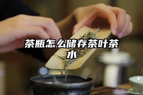 茶瓶怎么储存茶叶茶水